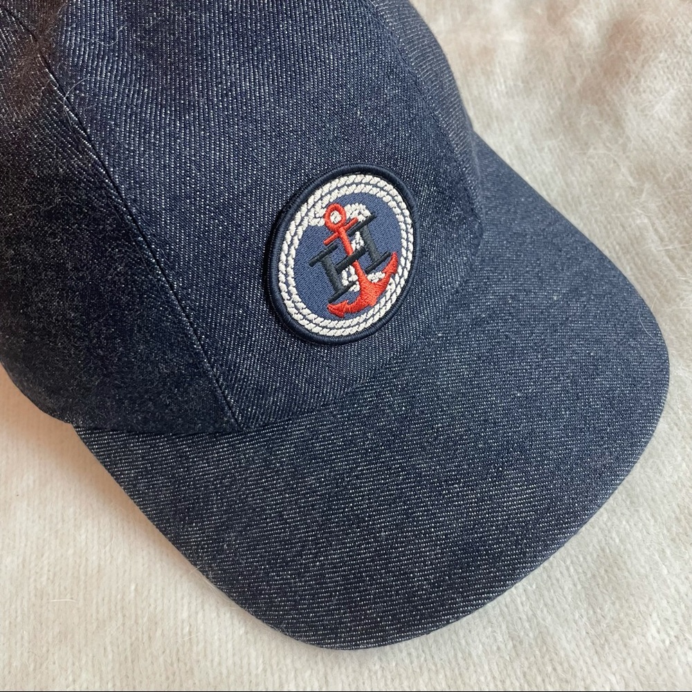 NWT Hermes denim Hat cap size58